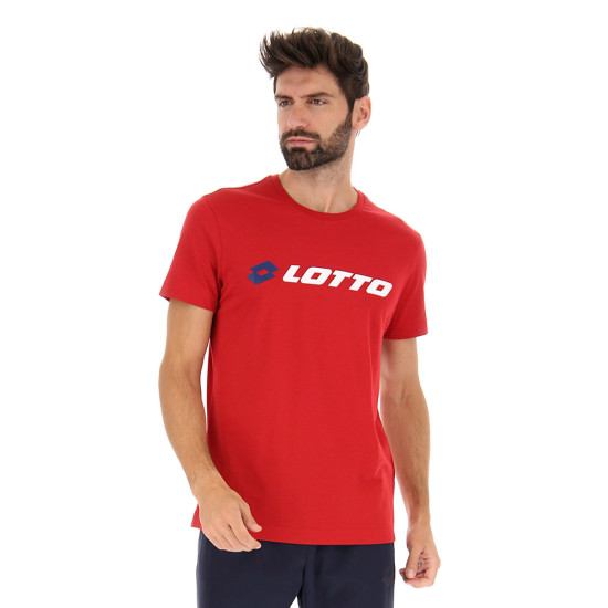 Lotto Ανδρική κοντομάνικη μπλούζα MSC Tee II Logo Lotto Ανδρική κοντομάνικη μπλούζα MSC Tee II Logo